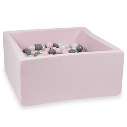Piscine à balles pink 90x90x40 cm - Moje