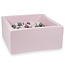 Moje Ball pit pink 90x90x40cm incl. balls - Moje