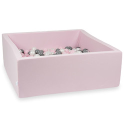 Ball pit pink 110x110x40cm incl. balls - Moje