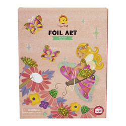 Tiger Tribe craft set Foil Art fairy