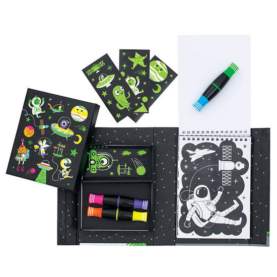 Tiger Tribe Tiger Tribe Neon coloring set Outer Space