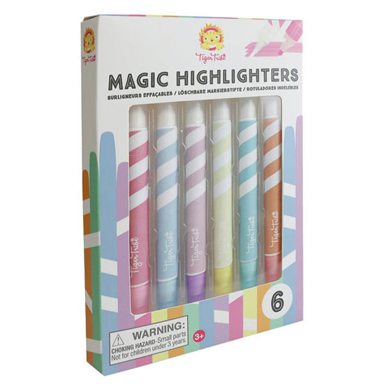 Tiger Tribe Tiger Tribe magic highlighters 6pcs