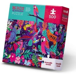 Crocodile Creek puzzel Birds of Paradise 500 st