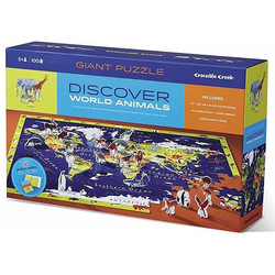 Crocodile Creek puzzel Discover the world 100st