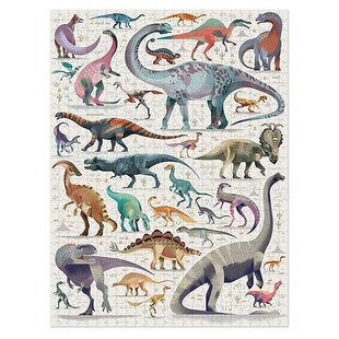 Crocodile Creek puzzel World of Dinosaurs 750stuks