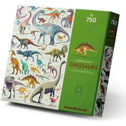 Crocodile Creek puzzle World of Dinosaurs 750pièces