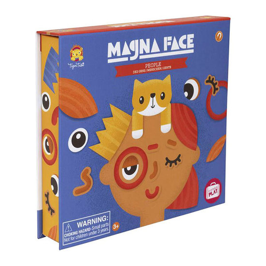 Tiger Tribe Tiger Tribe Magna Face People magnetic book