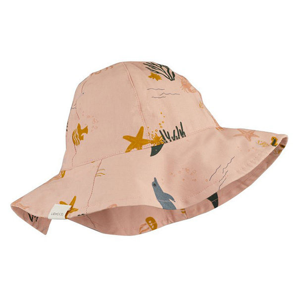 Liewood Amelia Chapeau Bebe Sea Creature Rose Mix Little Thingz