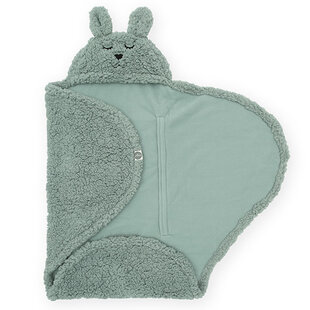 Jollein Wickeldecke Bunny Ash green