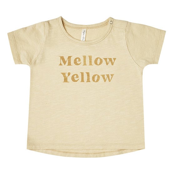 Rylee and Cru Rylee and Cru Basic Tee Mellow Yellow