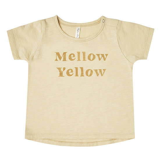 Rylee and Cru Rylee and Cru t-shirt Basic Mellow Yellow