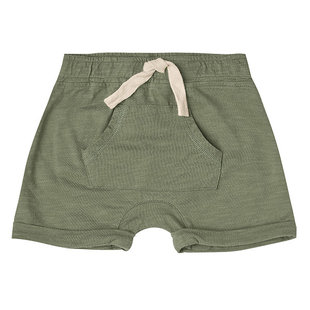 Rylee and Cru Front Pouch kids shorts Fern