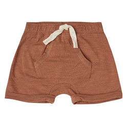 Rylee & Cru Front Pouch Schorts Amber