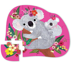 Crocodile Creek mini puzzel Koala Cuddle 12st