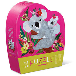 Crocodile Creek Mini Puzzle Koala Cuddle 12 Teilig