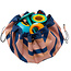 Play and Go Play and Go speelmat opbergzak Outdoor Mokka Stripes
