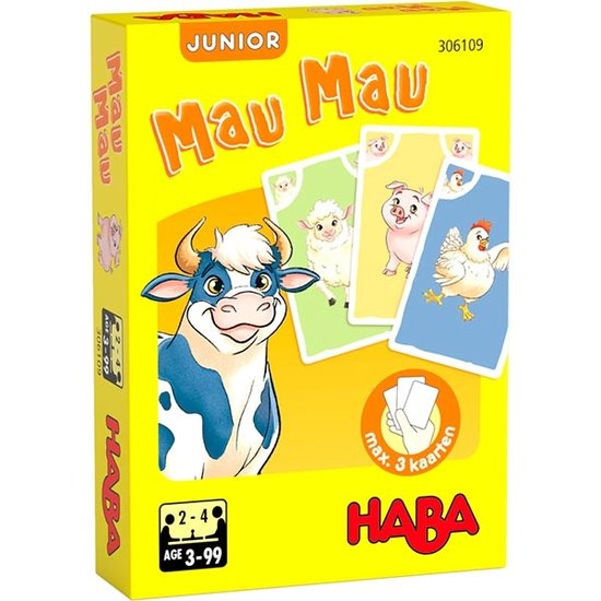 Haba Haba kaartspel Mau Mau Junior