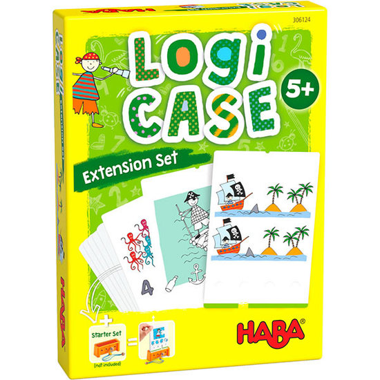 Haba Haba LogiCASE Extension Set – Piraten 5+