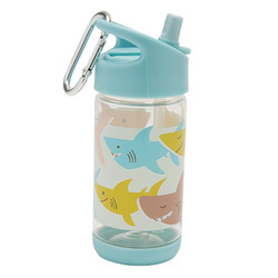 Sugar Booger drinking bottle Flip and Sip Smiley Shark