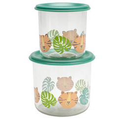 Snackdoosjes Tiger Large Sugar Booger set van 2