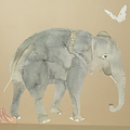 That’s Mine That's Mine Wandtattoo Elephant
