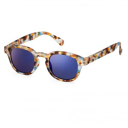 Izipizi sunglasses Junior #C 5-10yrs Blue Tortoise Mirror