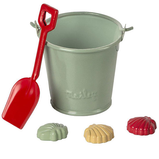 Maileg Maileg beach set - shovel, bucket and shells