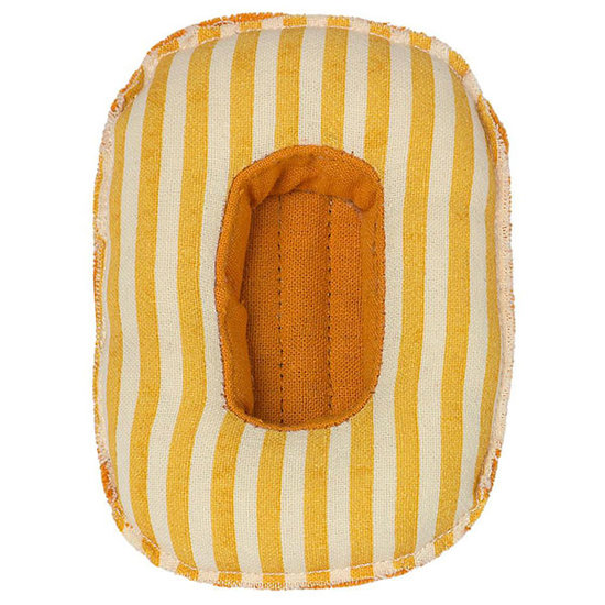 Maileg Maileg rubberboot Small Mouse - Yellow Stripe