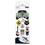 Jeune Premier boekentas Jeune Premier fun labels stickers Boys