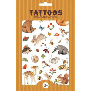 Petit Monkey tattoos A day in the woods +3jr