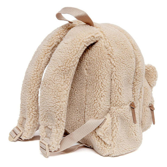 Petit Monkey Petit Monkey kids backpack teddy sand