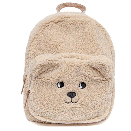 Petit Monkey Petit Monkey kinderrugzak teddy sand