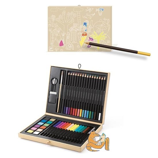 Djeco Djeco box of colours 46 pieces