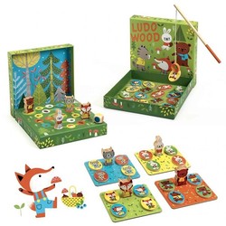 Djeco Ludo Wood Gesellschaftsspiele +2 Jahren