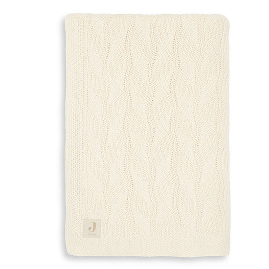 Jollein Jollein blanket 75x100cm Spring knit ivory