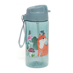 Drinking bottle Woodlands blue - Petit Monkey