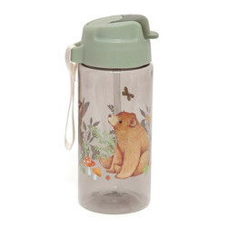 Drinkfles Bear and friends sage - Petit Monkey