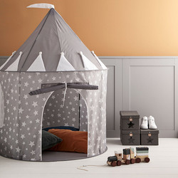 Kids Concept play tent Grey Star