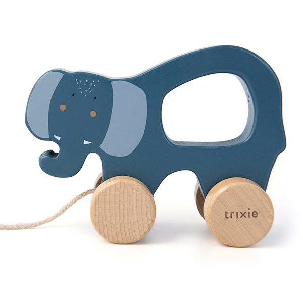 Jouet A Tirer Mrs Elephant Trixie Little Thingz