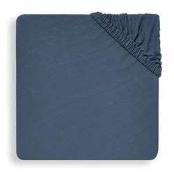 Jollein drap housse jersey 40x80cm Jeans blue