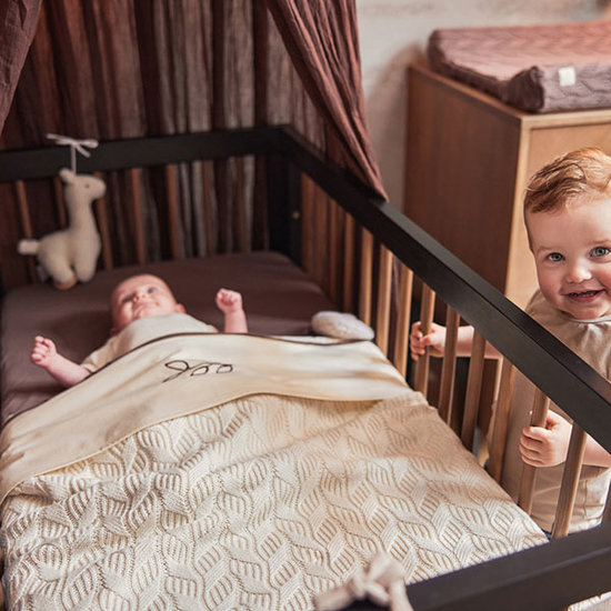 Jollein Jollein hoeslaken jersey 40x80cm Chestnut