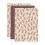 Jollein Jollein hydrofiel washandje Meadow chestnut 3pack