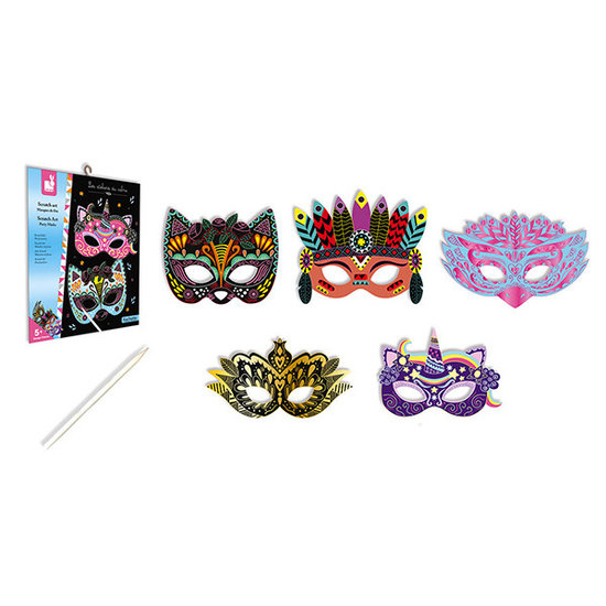 Janod Janod craft set party masks +5 yrs