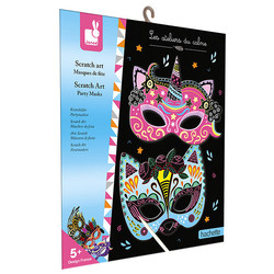 Janod craft set party masks +5 yrs