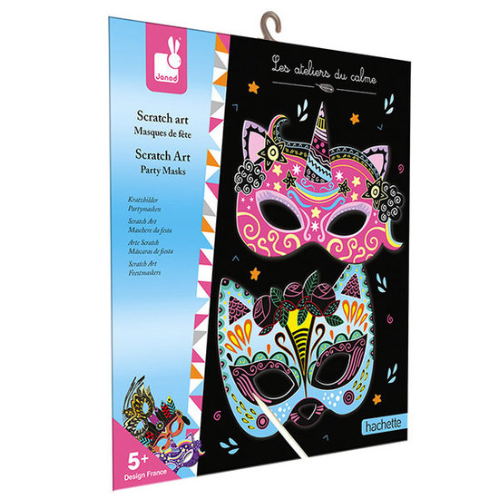 Janod Janod knutselpakket feestmaskers +5jr