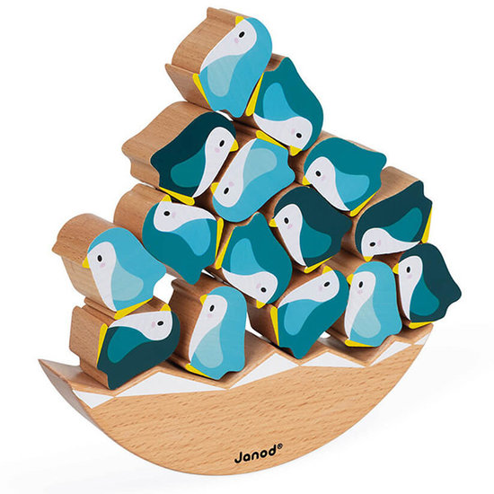 Janod speelgoed Janod balance game Penguin Rocker WWF®