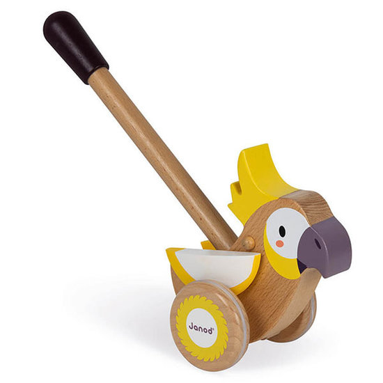 Janod Janod push-along toy cockatoo WWF®