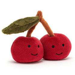 Jellycat plush toy Fabulous Fruit Cherry