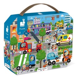 Janod puzzle city 36pcs +4yrs