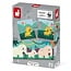 Janod speelgoed Janod puzzle animals 10x 3 pieces WWF®